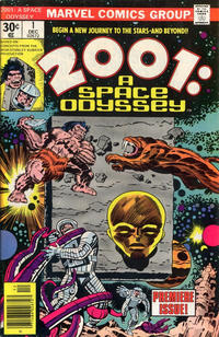 Cover for 2001, A Space Odyssey (Marvel, 1976 series) #1