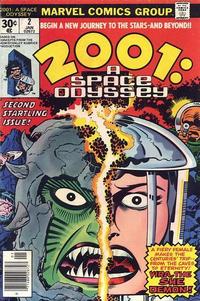 Cover for 2001, A Space Odyssey (Marvel, 1976 series) #2 [Regular Edition]