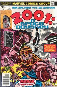 Cover for 2001, A Space Odyssey (Marvel, 1976 series) #3 [Regular Edition]