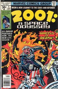 Cover for 2001, A Space Odyssey (Marvel, 1976 series) #4 [Regular Edition]