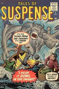 Cover for Tales of Suspense (Marvel, 1959 series) #6