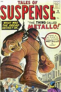 Cover for Tales of Suspense (Marvel, 1959 series) #16