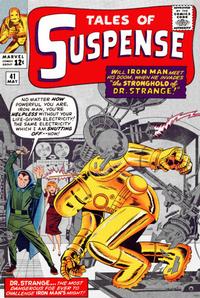 Cover for Tales of Suspense (Marvel, 1959 series) #41