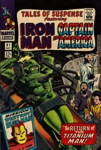 Cover Thumbnail for Tales of Suspense (Marvel, 1959 series) #81