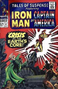 Cover for Tales of Suspense (Marvel, 1959 series) #87