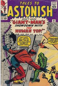 Cover for Tales to Astonish (Marvel, 1959 series) #51