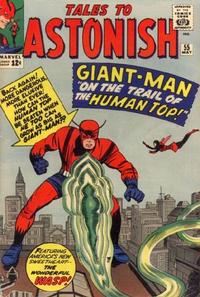 Cover for Tales to Astonish (Marvel, 1959 series) #55