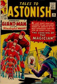 Cover for Tales to Astonish (Marvel, 1959 series) #56