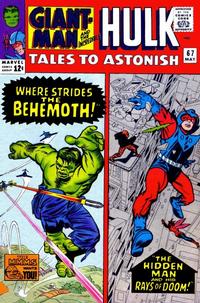 Cover for Tales to Astonish (Marvel, 1959 series) #67