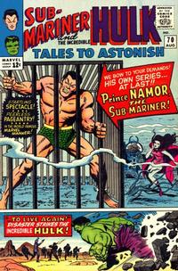 Cover Thumbnail for Tales to Astonish (Marvel, 1959 series) #70