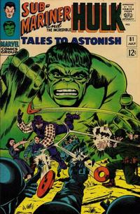 Cover Thumbnail for Tales to Astonish (Marvel, 1959 series) #81