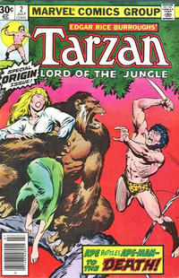 Cover Thumbnail for Tarzan (Marvel, 1977 series) #2 [30¢]