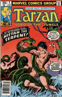 Cover for Tarzan (Marvel, 1977 series) #9