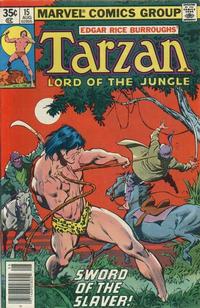 Cover for Tarzan (Marvel, 1977 series) #15