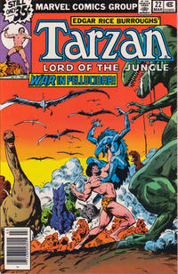 Cover for Tarzan (Marvel, 1977 series) #22
