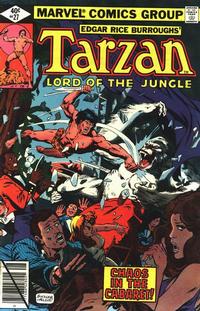Cover Thumbnail for Tarzan (Marvel, 1977 series) #27