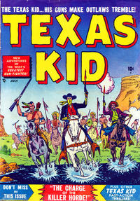 Cover for Texas Kid (Marvel, 1951 series) #4