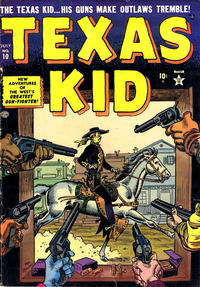 Cover Thumbnail for Texas Kid (Marvel, 1951 series) #10