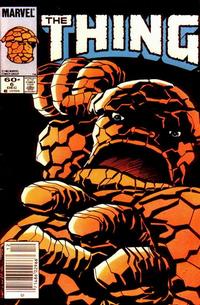Cover Thumbnail for The Thing (Marvel, 1983 series) #6 [Newsstand]