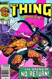 Cover Thumbnail for The Thing (Marvel, 1983 series) #10 [Newsstand]