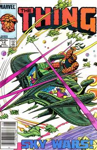 Cover Thumbnail for The Thing (Marvel, 1983 series) #14 [Newsstand]