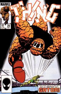 Cover for The Thing (Marvel, 1983 series) #29 [Direct]