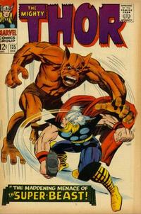 Cover Thumbnail for Thor (Marvel, 1966 series) #135