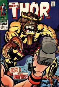Cover Thumbnail for Thor (Marvel, 1966 series) #155