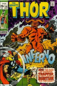 Cover Thumbnail for Thor (Marvel, 1966 series) #176