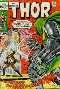 Cover for Thor (Marvel, 1966 series) #182