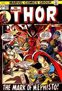 Cover Thumbnail for Thor (Marvel, 1966 series) #205 [Regular Edition]