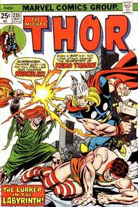 Cover Thumbnail for Thor (Marvel, 1966 series) #235 [Regular Edition]