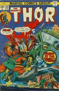 Cover for Thor (Marvel, 1966 series) #237 [Regular Edition]