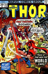 Cover for Thor (Marvel, 1966 series) #244 [Regular Edition]