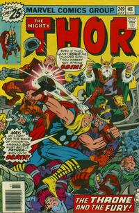 Cover for Thor (Marvel, 1966 series) #249 [Regular Edition]