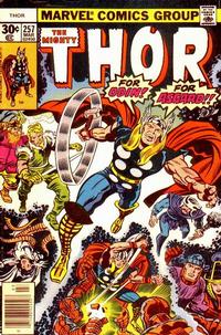 Cover Thumbnail for Thor (Marvel, 1966 series) #257 [Regular Edition]