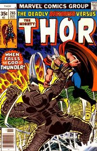 Cover Thumbnail for Thor (Marvel, 1966 series) #265 [Regular Edition]