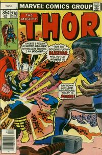 Cover Thumbnail for Thor (Marvel, 1966 series) #270 [Regular Edition]