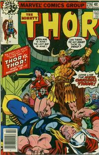 Cover for Thor (Marvel, 1966 series) #276 [Regular Edition]