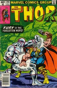 Cover Thumbnail for Thor (Marvel, 1966 series) #288 [Newsstand]