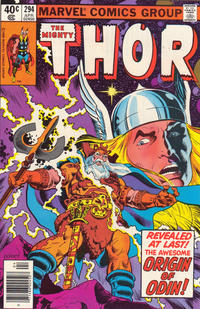 Cover for Thor (Marvel, 1966 series) #294