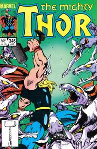 Cover for Thor (Marvel, 1966 series) #346 [Direct]