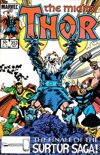 Cover Thumbnail for Thor (Marvel, 1966 series) #353 [Direct]