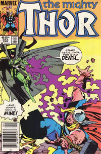 Cover for Thor (Marvel, 1966 series) #354 [Newsstand]