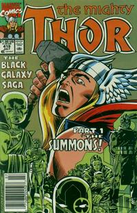 Cover Thumbnail for Thor (Marvel, 1966 series) #419 [Newsstand]