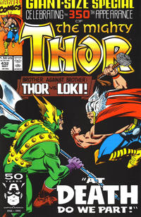 Cover Thumbnail for Thor (Marvel, 1966 series) #432 [Direct]