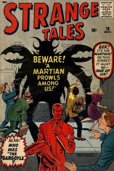 Cover for Strange Tales (Marvel, 1951 series) #78