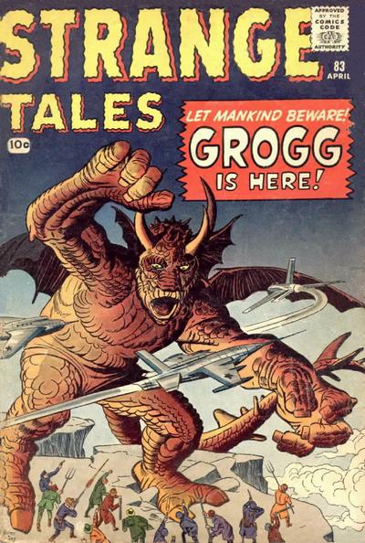 Cover for Strange Tales (Marvel, 1951 series) #83