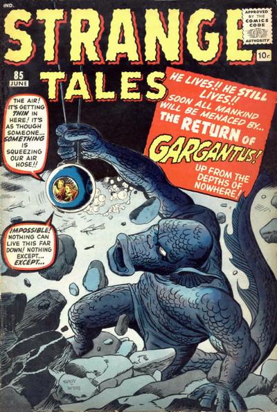 Cover for Strange Tales (Marvel, 1951 series) #85