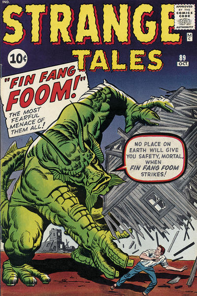 Cover for Strange Tales (Marvel, 1951 series) #89
